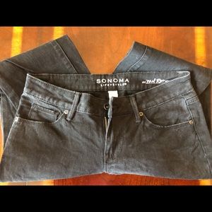 Sonoma straight leg black jeans